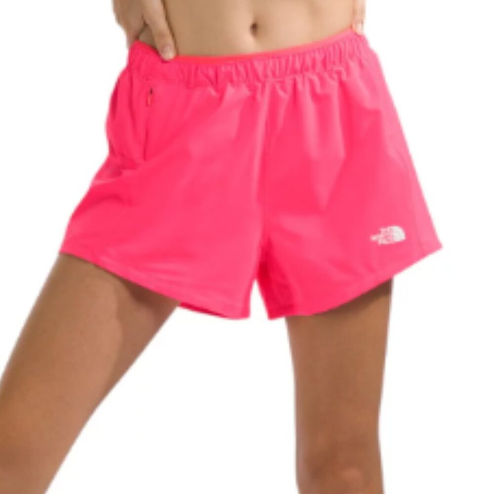 NWT North Face radiant poppy wander short 2.0